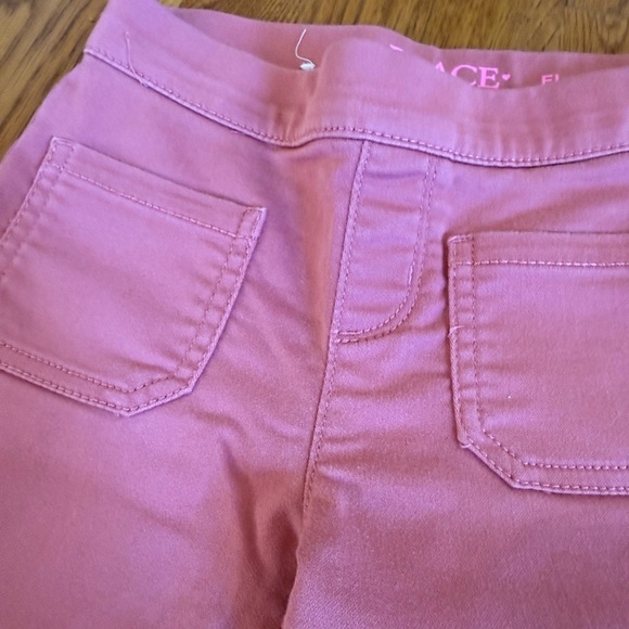 Children’s Place Like New Flare Pink Jeggings with pockets Sz 8 - Picture 1 of 6